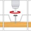 Trapezblech  Bohrschrauben selbstbohrend Dach 25-70mm 250Stk – Bild 2