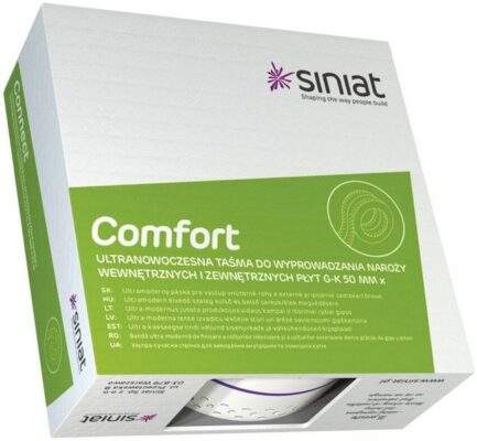 SINIAT Comfort Eckklebeband für die Verbindung von Gipsplatten 12mb oder 25mb