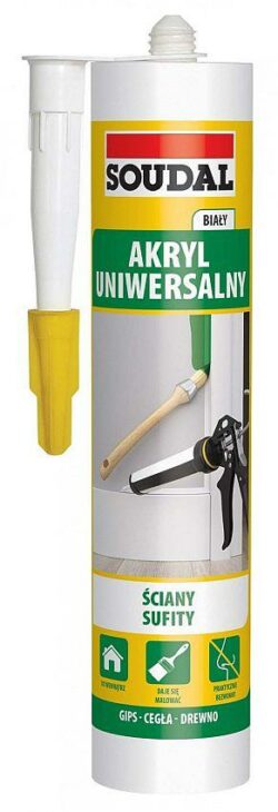 Soudal Akryl Uniwersalny Biały 280ml
