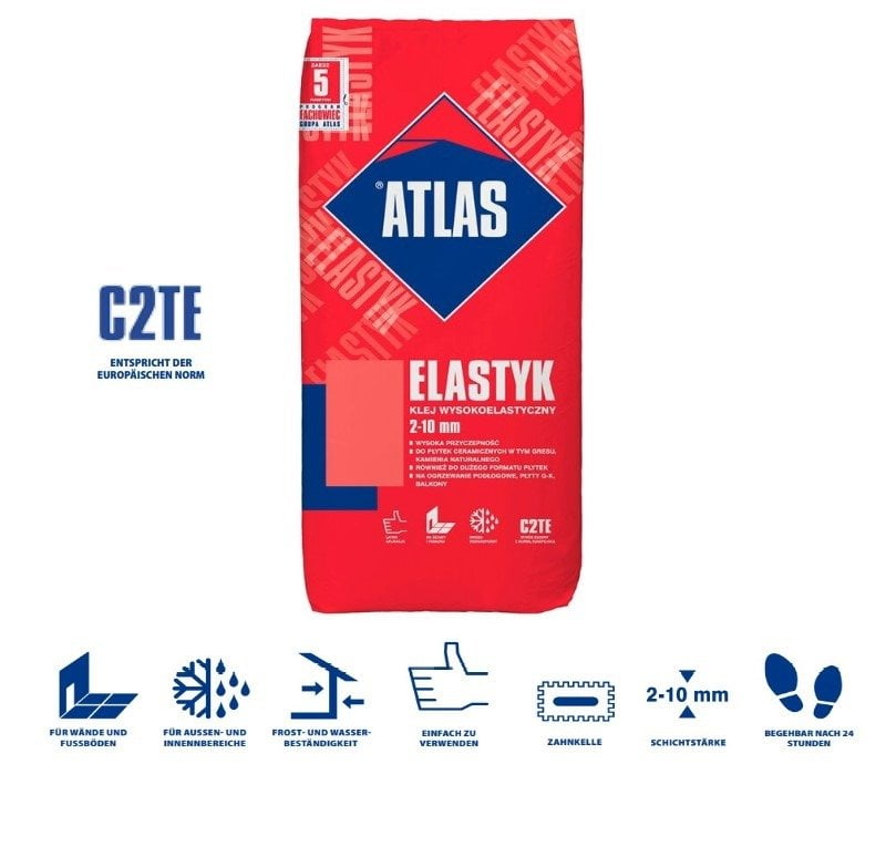 Atlas elastyk Highly elastic adhesive