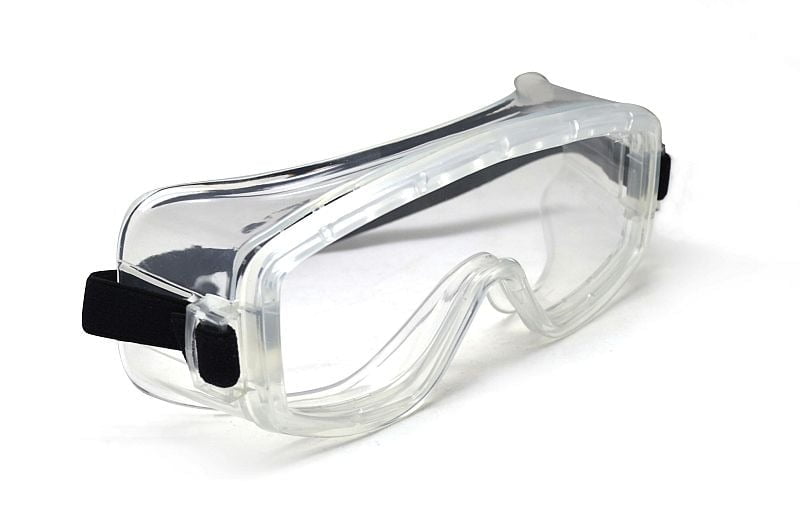 PRO Okulary ochronne PVC z opaską SG-20