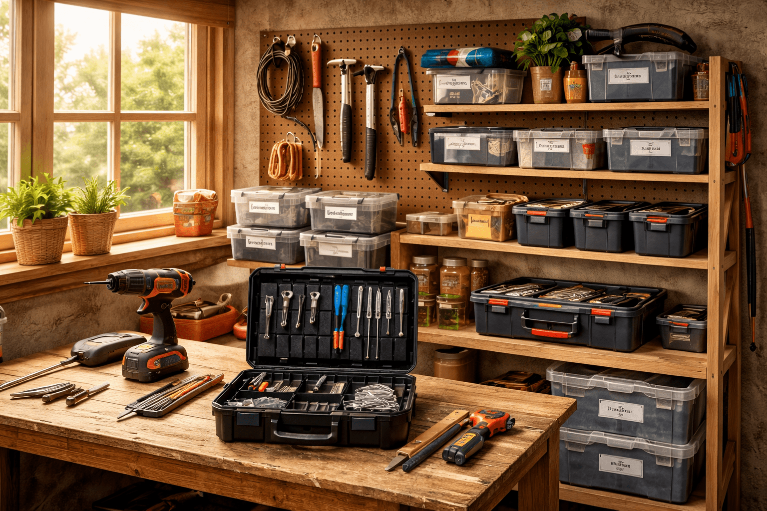 Werkstatt effizient organisieren