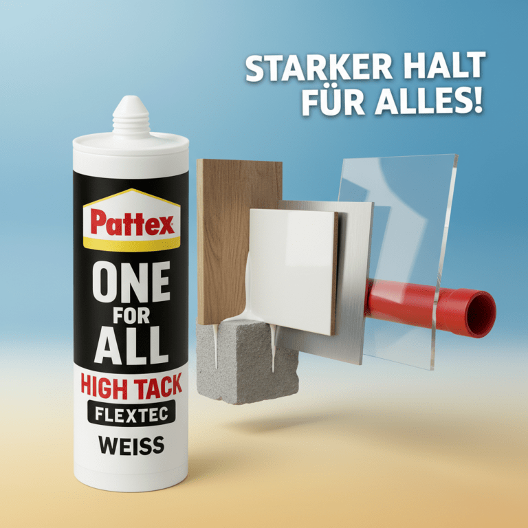 PATTEX ONE for ALL High Tack FlexTec® Montagekleber Weiß