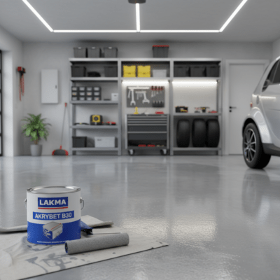 Betonfarbe grau LAKMA AKRYBET B30 Werkstatt