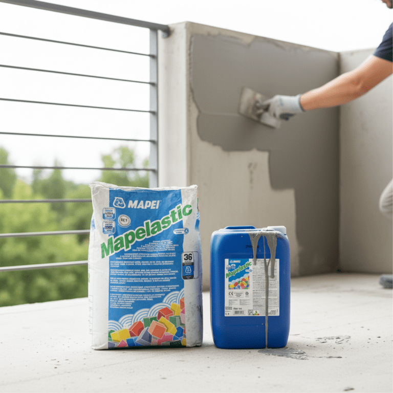 Mapei Mapelastic 32 kg – Flexible 2K Abdichtung für Balkone und Terrassen