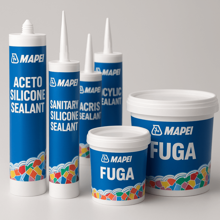 MAPEI Fugen & Silikonlösungen  Epoxid, Zement & Sanitärfugen