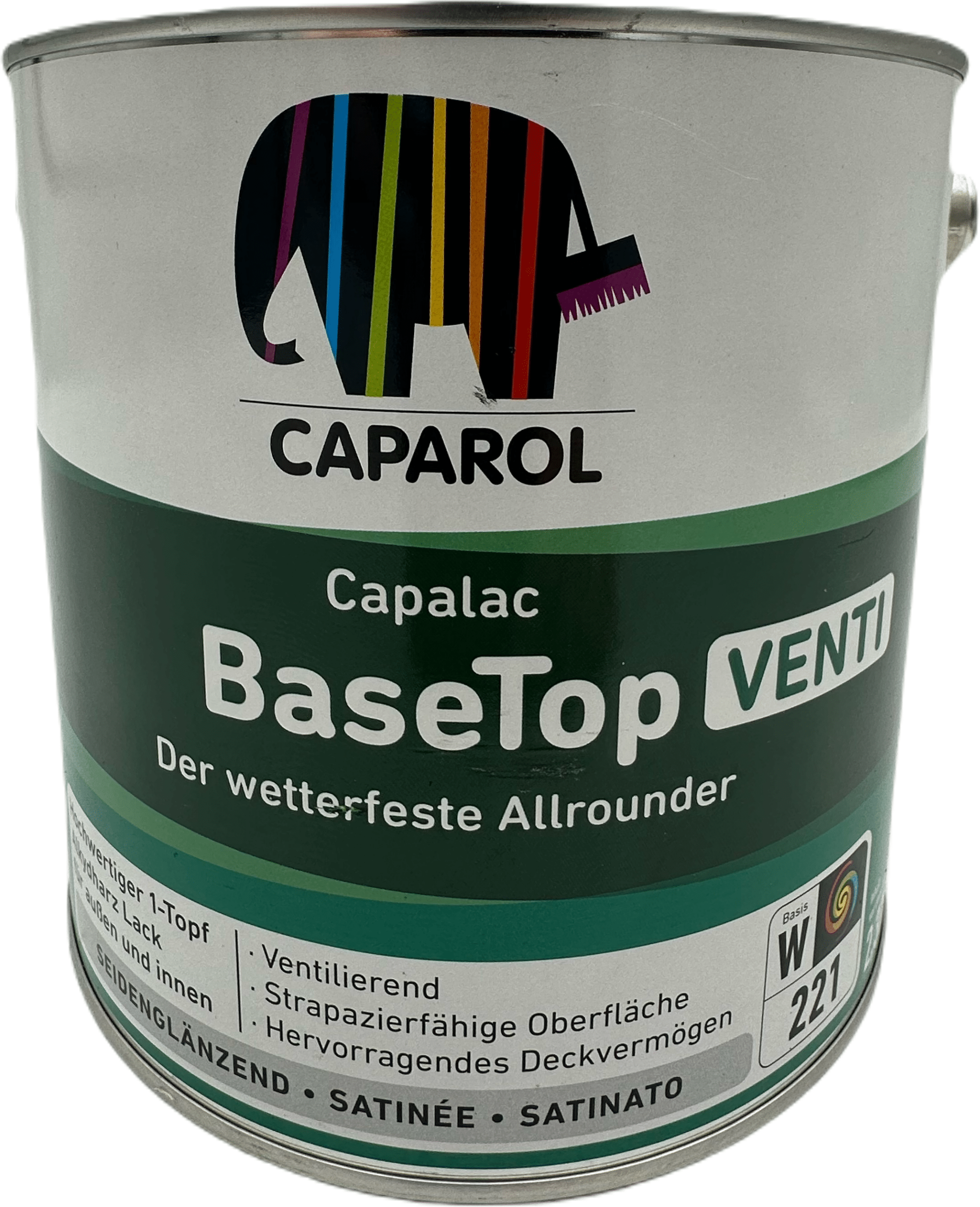 Caparol Capalac BaseTop Venti Weiß für Holz und Metall