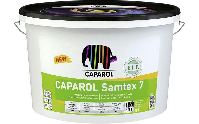 Caparol Samtex 7 10 L B1 Latexfarbe innen