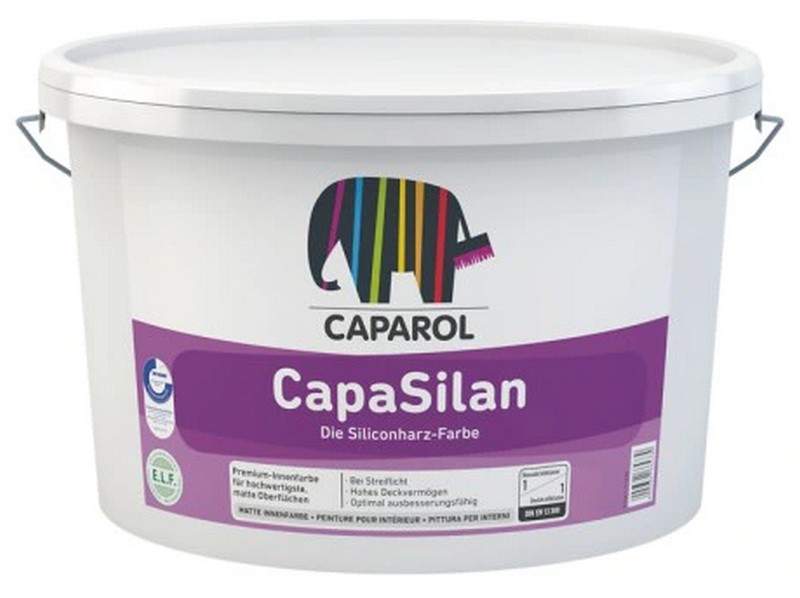 Caparol CapaSilan stumpfmatte Siliconharzfarbe für Innenräume