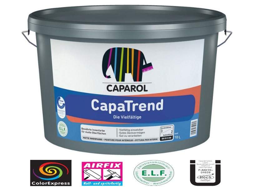 Caparol CapaTrend Innenfarbe 5L 10L Weiß