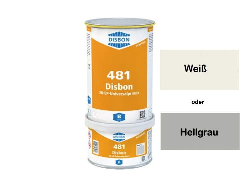 Caparol Disbon 481 2K‑EP‑Universalprimer 1 kg – Haftgrundierung auf Epoxidharzbasis für Metall und Kunststoff