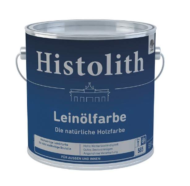 Caparol Histolith Leinölfarbe 2,2 L und 8,8 L – natürliche Leinöl‑Holzfarbe für Fachwerk und Holzfassaden