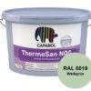 Caparol ThermoSan NQG 10 L – Premium Fassadenfarbe RAL 6019 Weißgrün mit Nano‑Quarz‑Technologie