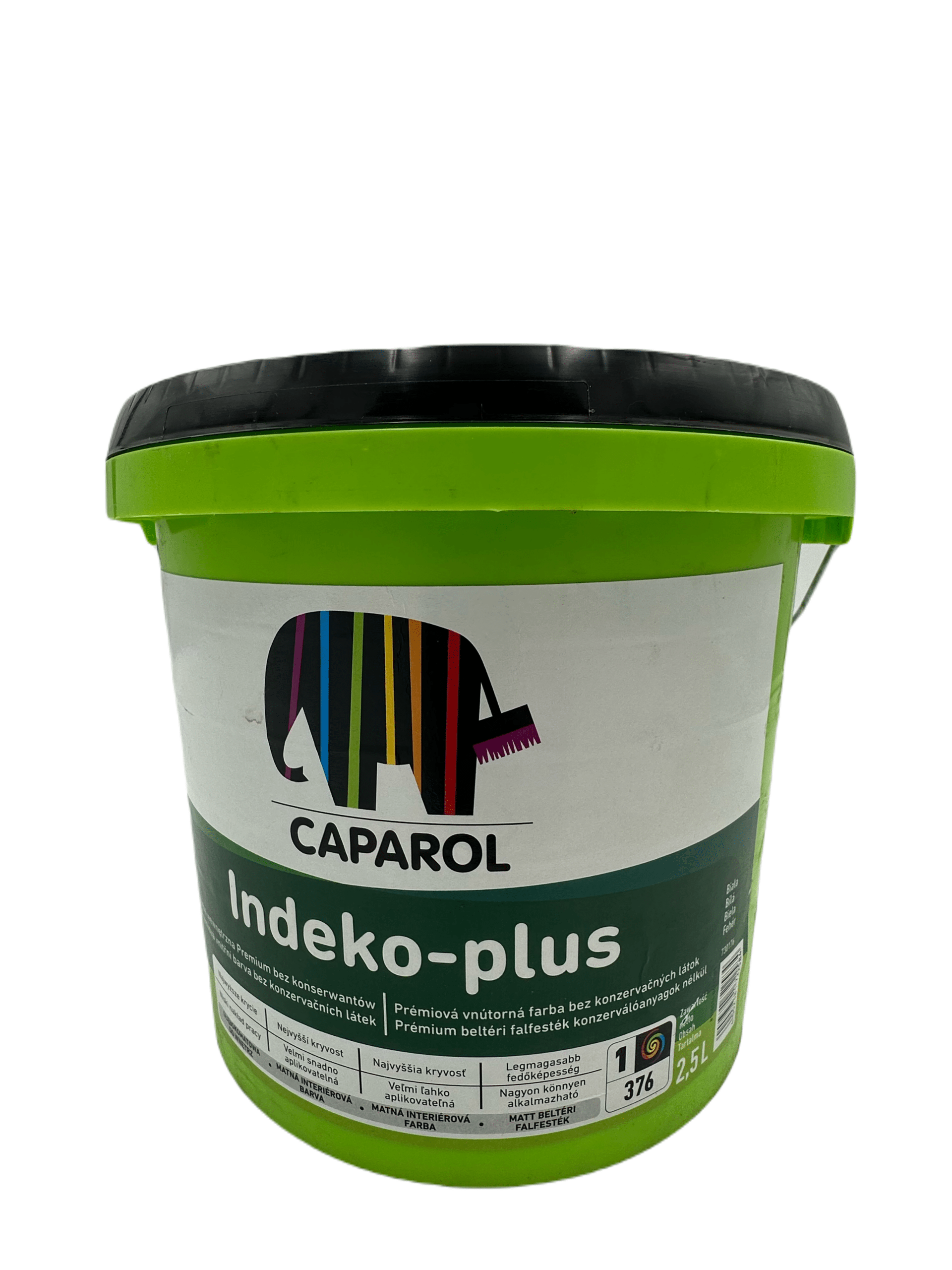 Caparol Indeko Plus 2,5L Innenfarbe Weiß