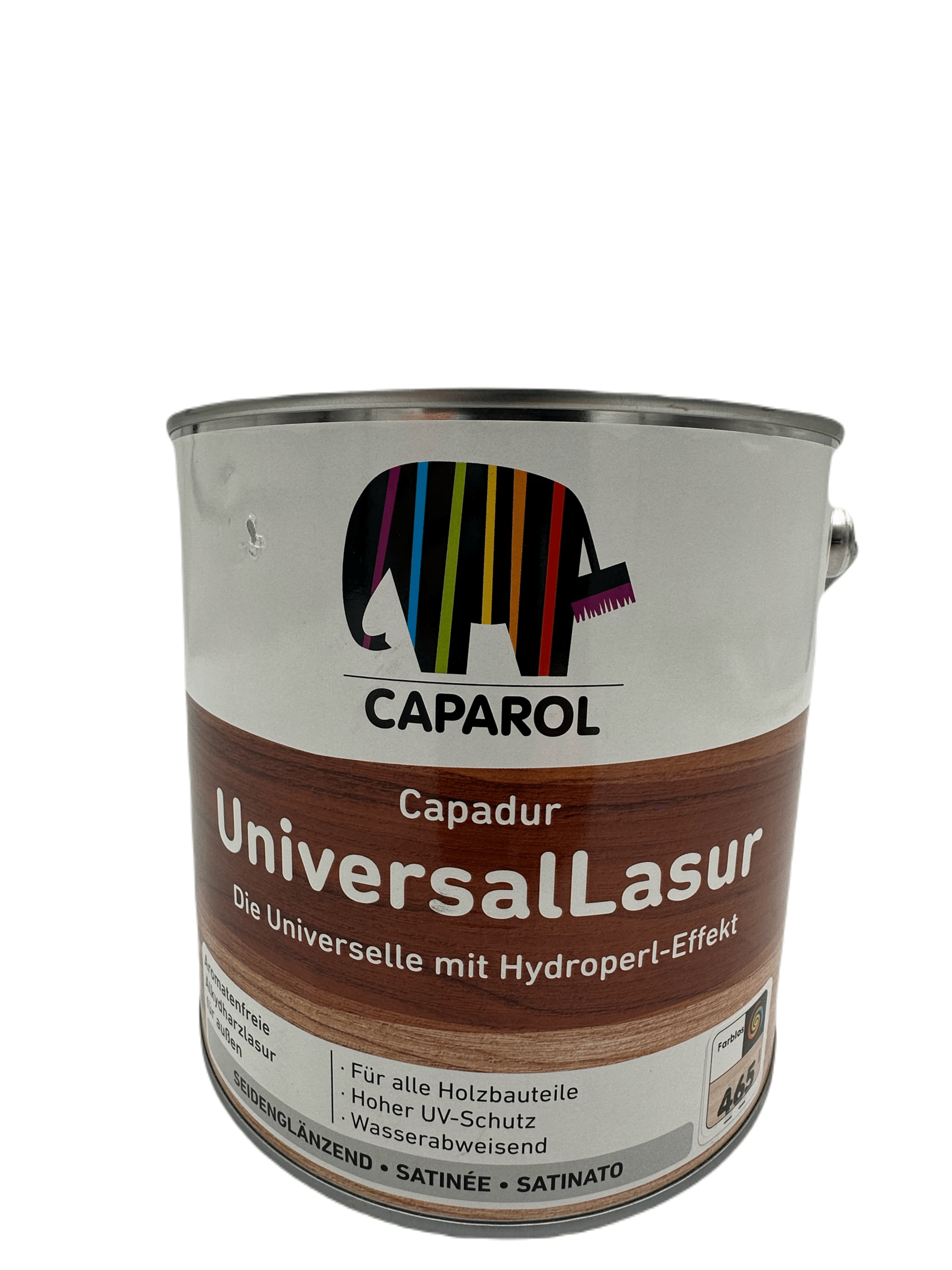 Caparol Capadur UniversalLasur Holzlasur mit Hydroperl-Effekt für Außen und Innen – UV-Schutz und Feuchtigkeitsschutz