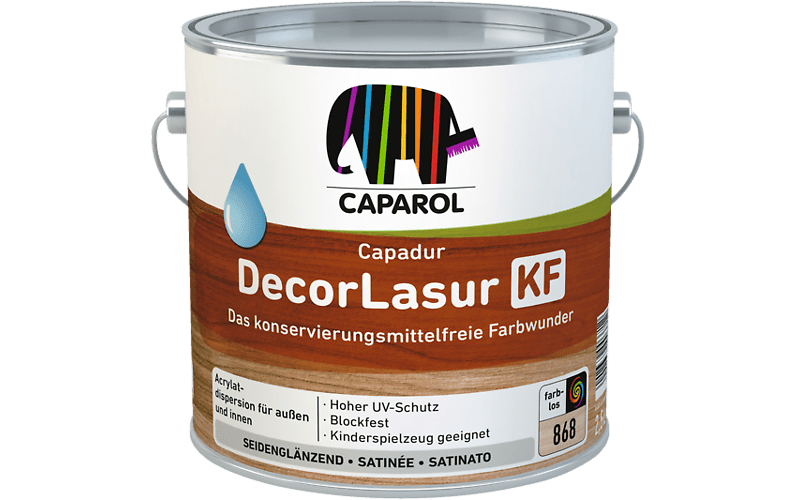 Caparol Capadur DecorLasur KF Holzlasur Gebinde