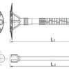 KOELNER KI-10N Fassade Stahlnagel Dämmstoff Dübel WDVS Styropordübel Ø 10 – Bild 6