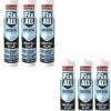Soudal Fix All Crystal Universalkleber einkomponentiger Dicht-/Klebstoff 6x290ml