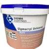 SIGMACRYL UNIVERSAL 10L Weiß Acrylfarbe Innenwände für Trockenbau Faserplatten