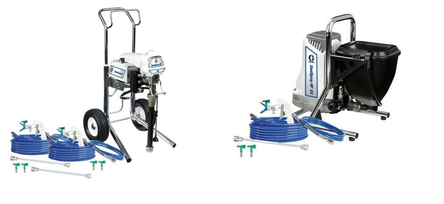 Graco HP65/130 AirlessSpritzgeräte SaniSpray Desinfektions