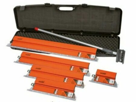 4-teiliges Flächenspachtel Set 25/40/60/80 Cm – Mit Teleskopstiel, Für Wände & Decken
